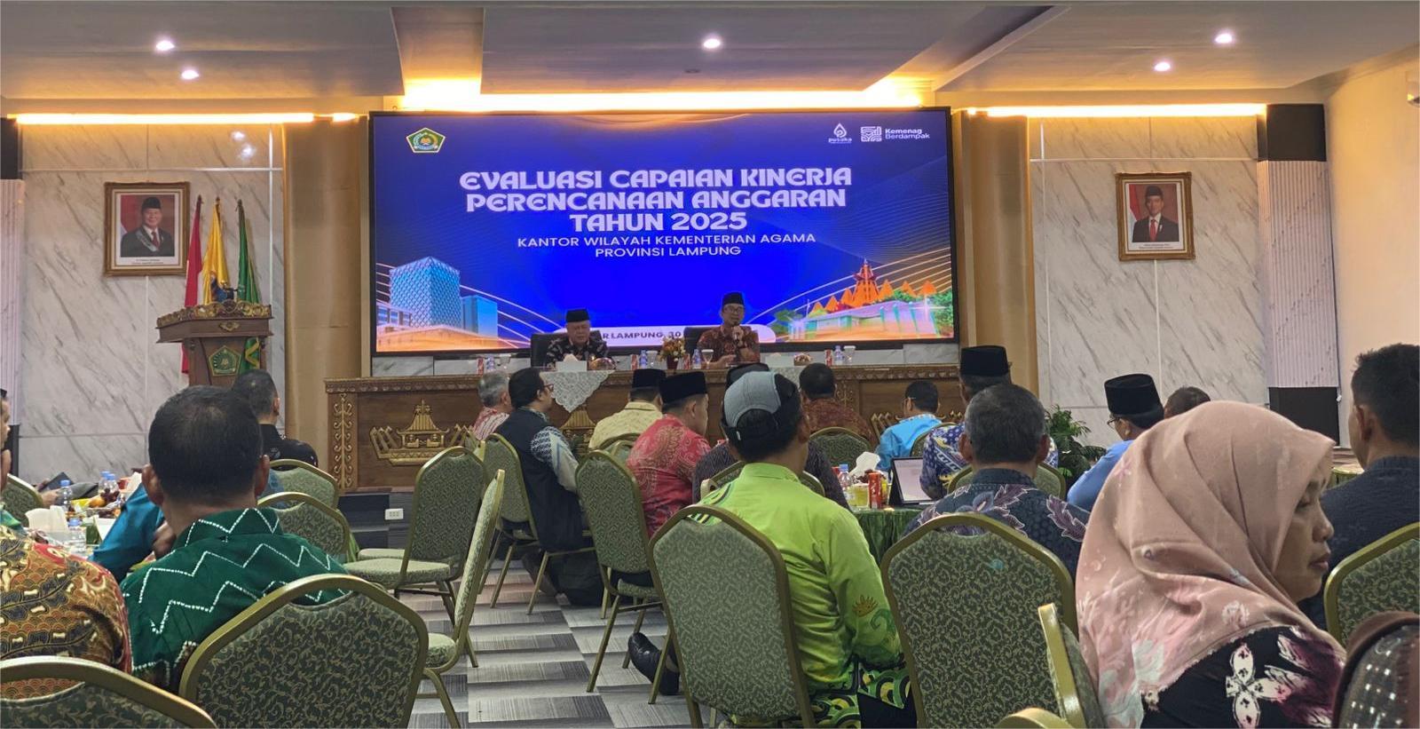 Evaluasi Capaian Kinerja Perencanaan dan Penganggaran Tahun 2025: Tekankan Sinergi Perencanaan dan Penganggaran demi Terwujudnya Akuntabilitas Kinerja Kemenag