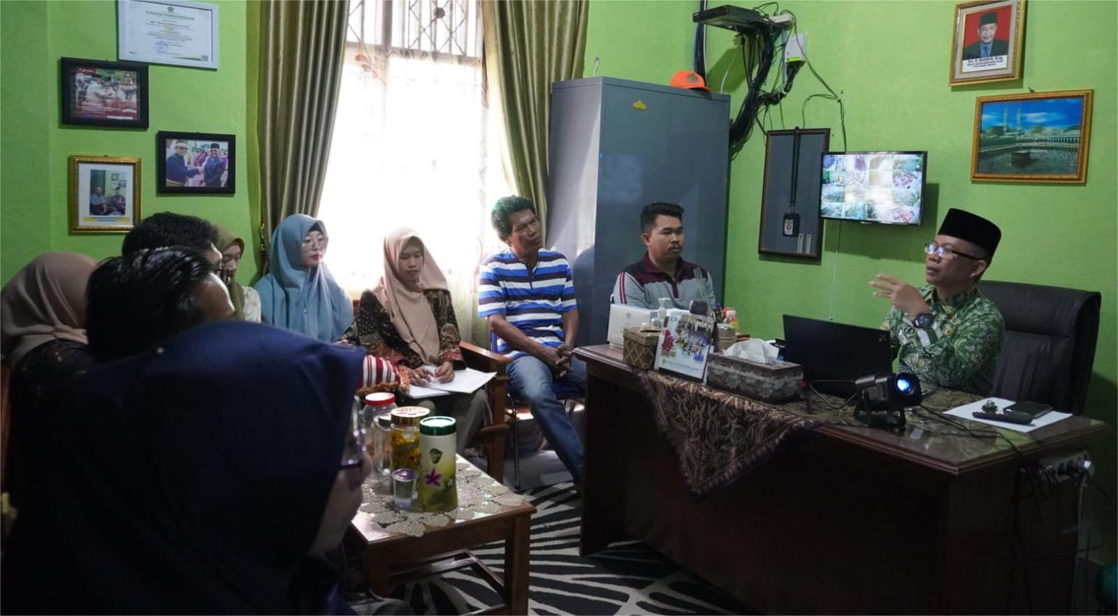 Rapat Pembagian Tugas JFU Di MIN 1 Banda Lampung