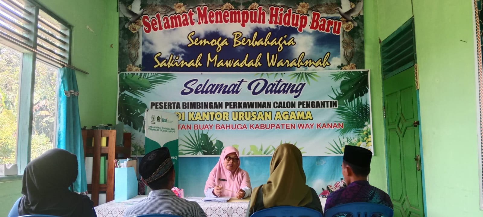 Membangun Generasi Berkualitas, KUA Buay Bahuga Bekali Calon Pengantin Lewat Suscatin