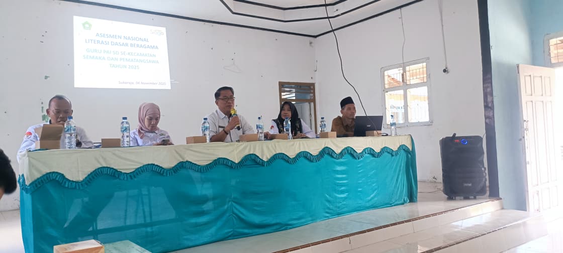 Kemenag Tanggamus Gencarkan Literasi Keagamaan, Kasi Papki Monitoring ANDLB di Semaka dan Wonosobo