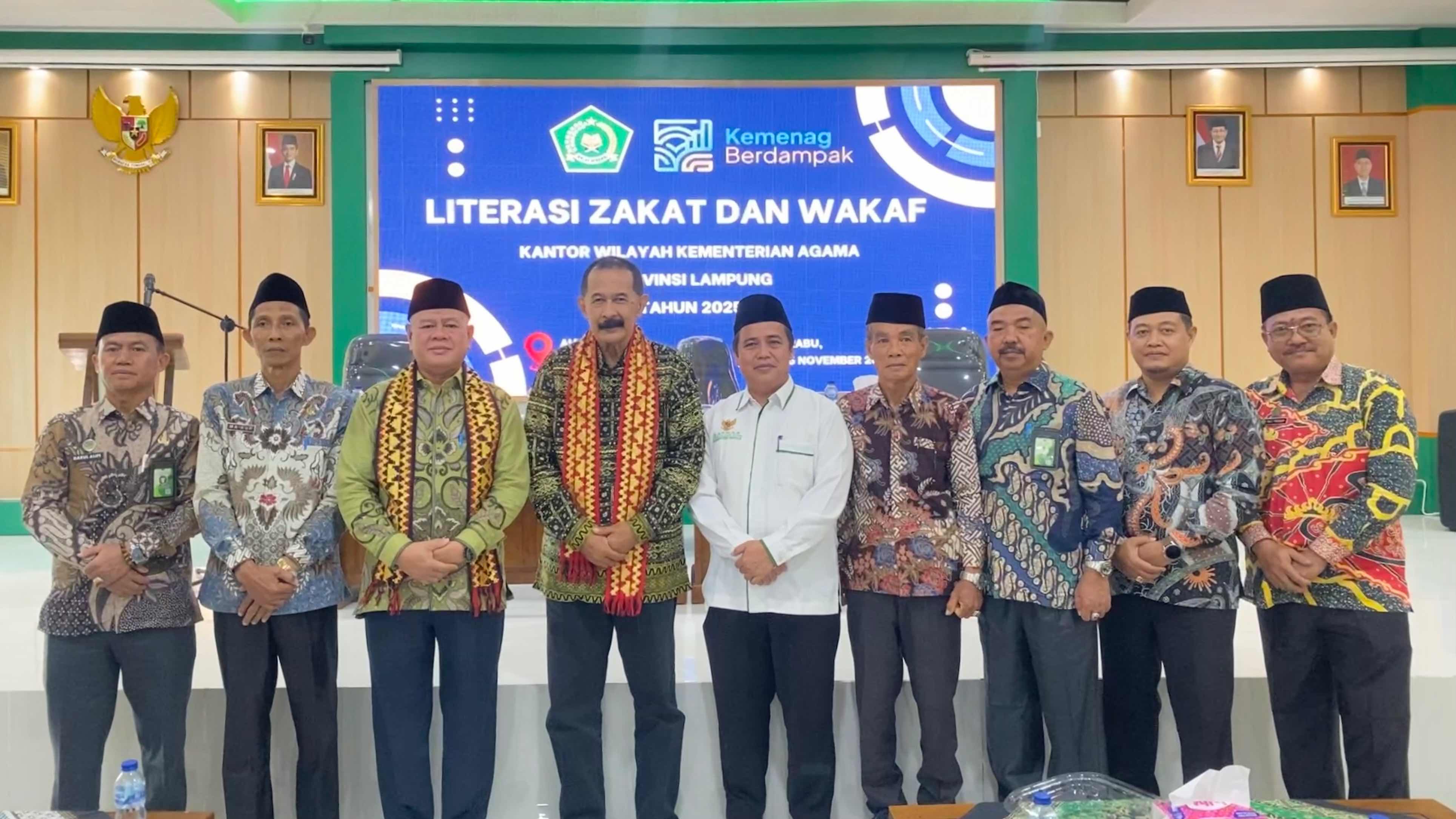 Kemenag Mesuji Gelar Pembinaan Literasi Zakat dan Wakaf bagi ASN