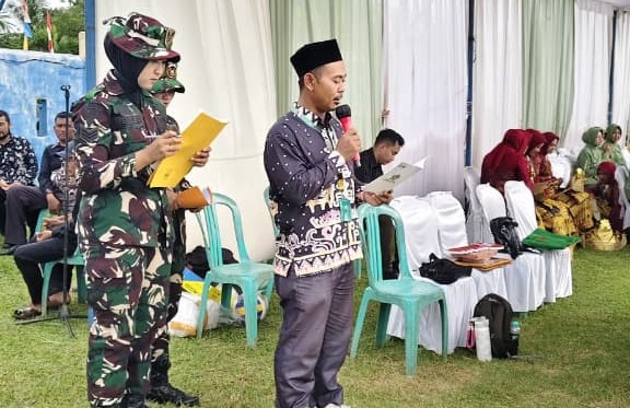 Sinergi Kemenag dan TNI: Penyuluh KUA Pakuan Ratu Doakan Kesuksesan TMMD ke-126 di Lapangan Sriwijaya