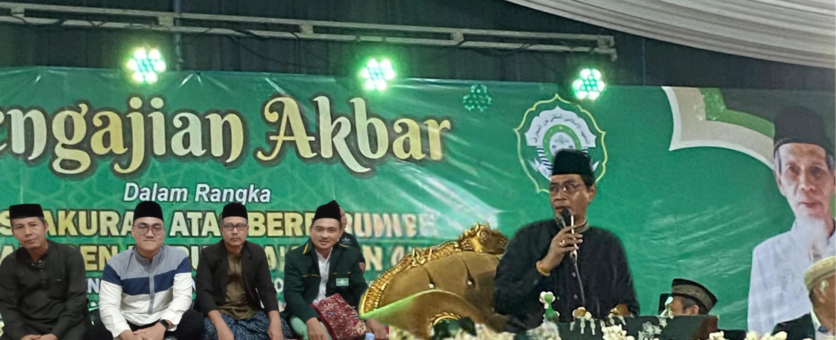 Plt. Kepala KUA Negeri Besar Hadiri Pengajian Akbar di PP Nurul Ma’arif NU Way Kanan tentang Makna Kehidupan