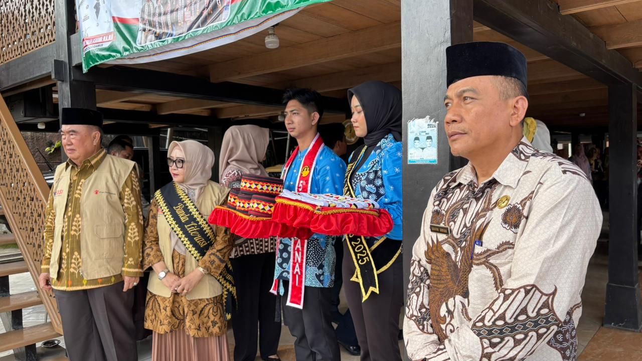 Sentuhan Religi di Tengah Diplomasi Sosial: Kemenag Tanggamus Warnai Kunjungan Board Save The Children