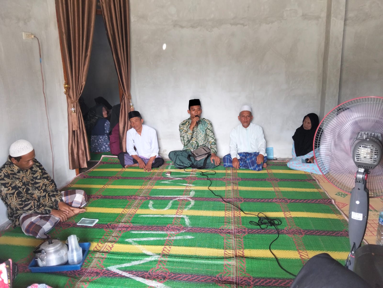 Tafakur Menumbuhkan Sikap Rendah Hati, Penyuluh Agama Islam Buay Bahuga Sampaikan Tausiyah di MT Nurul Hidayah