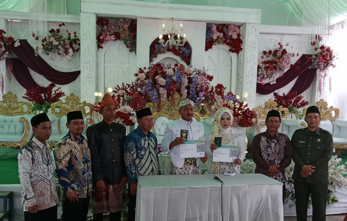 Penghulu KUA Way Tuba Sampaikan Khutbah Nikah, Mengikat Cinta dalam Ridho Ilahi