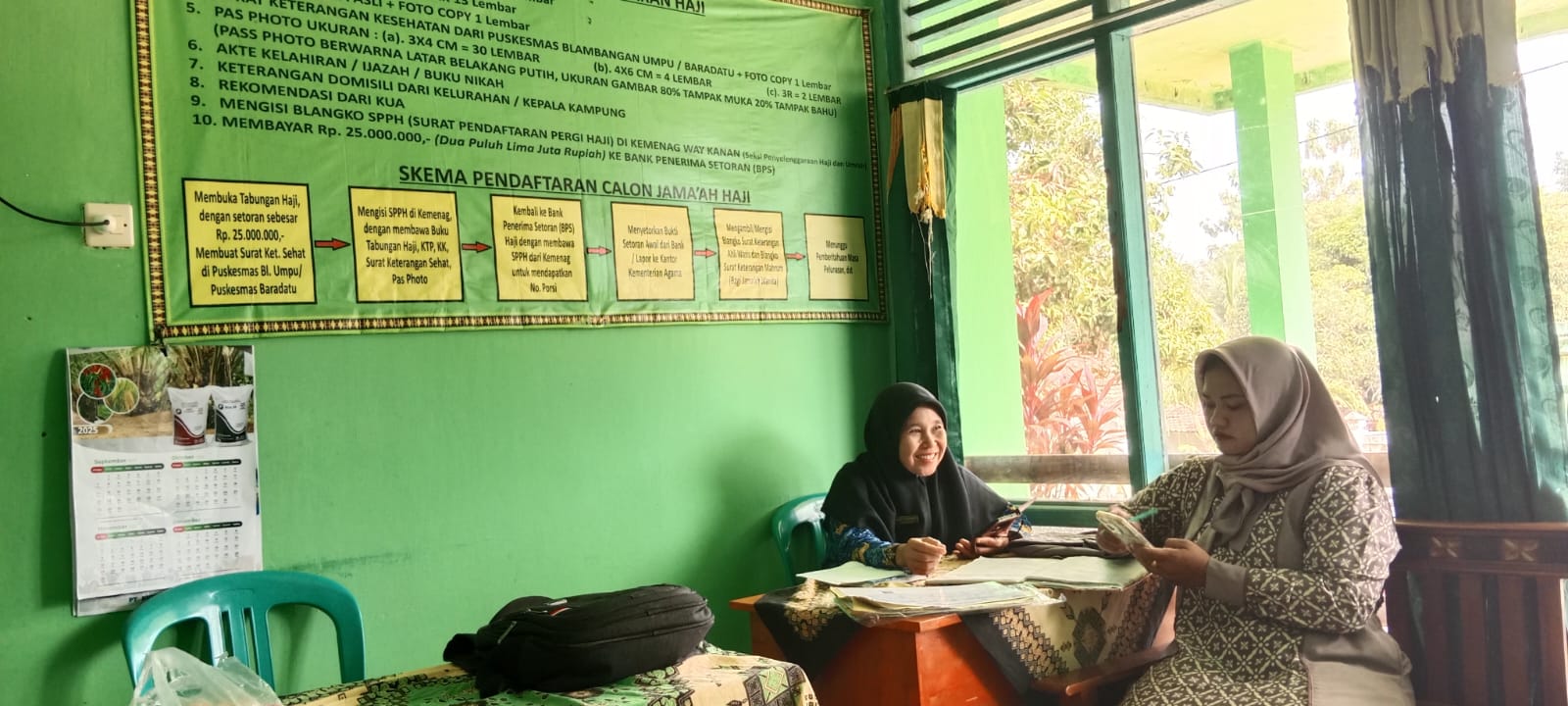 Menekan Pernikahan Tidak Tercatat, KUA Buay Bahuga Gelar Pelayanan Pendaftaran Nikah