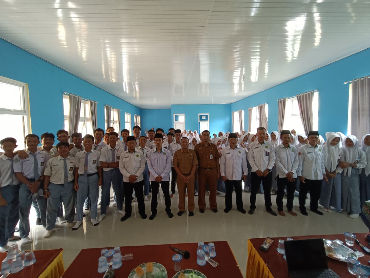 PAI KUA Negeri Agung Gelar Program Suluh Sapa Sekolah di SMAN 2 Negeri Agung: Cegah Pernikahan Dini, NAPZA, dan Judi Online