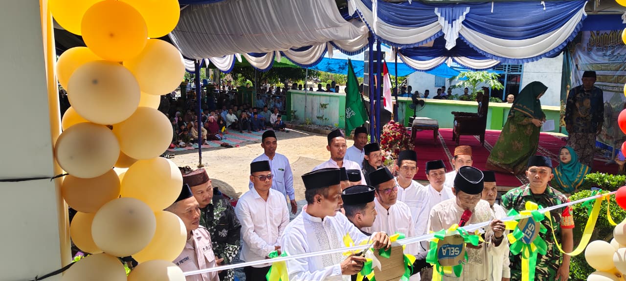 KUA Pakuan Ratu Dukung Sukses Pengajian Akbar dan Peresmian Masjid Baitul Mukhlis di Kampung Serupa Indah