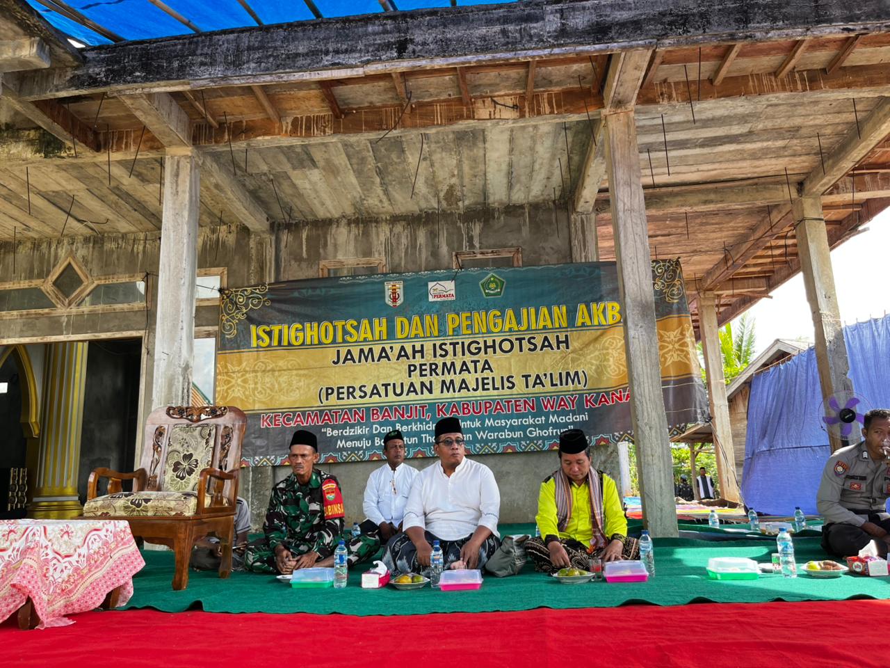 Jama’ah Istighotsah PERMATA Gelar Pengajian Rutin Bulanan di Kampung Menanga Jaya