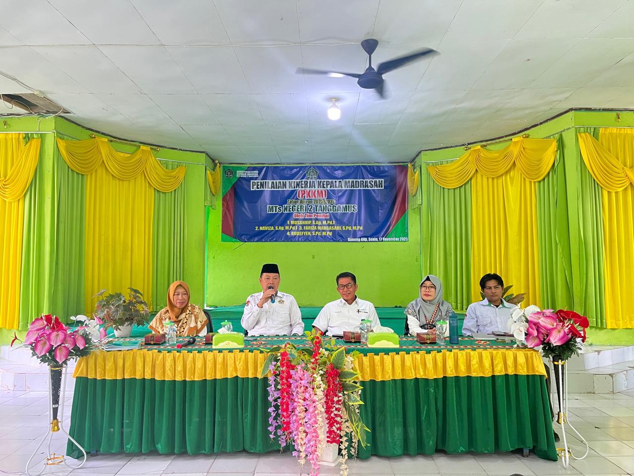 Sinergi Penguatan Kinerja, PKKM MTsN 2 Tanggamus Dorong Tata Kelola Madrasah Lebih Profesional