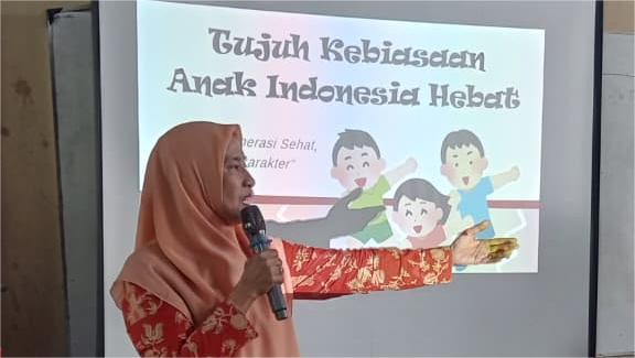 Deska Merly, ibu darma wanita mengajar : Ajak Madrasah Tanamkan Tujuh Kebiasaan Anak Indonesia Hebat Sejak Dini