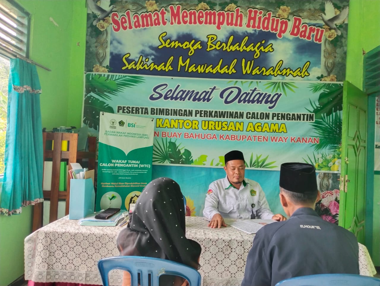 KUA Buay Bahaga Gelar Pembinaan Catin untuk Perkuat Fondasi Keluarga Sakinah