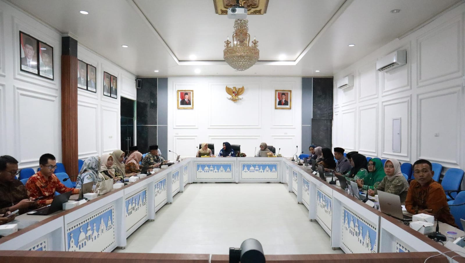 Penyuluh Agama Islam KUA Blambangan Umpu Ikuti Bimtek Pengisian EWS Si-Rukun di Kanwil Kemenag Lampung