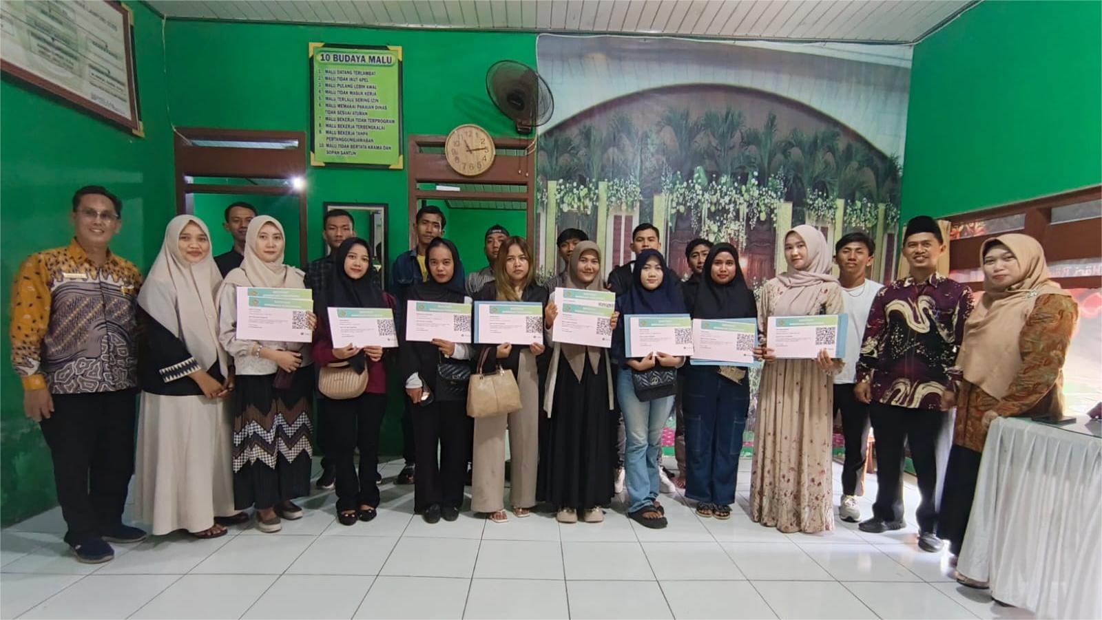 KUA Bumi Waras Berikan Bimbingan Perkawinan Mandiri, Siapkan Calon Pengantin Menuju Keluarga Samawa