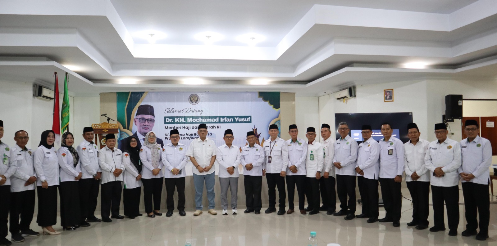 Kemenag Bandar Lampung Tegaskan Penguatan Layanan Haji pada Sosialisasi dan Rakord Bersama Menteri Haji dan Umrah RI