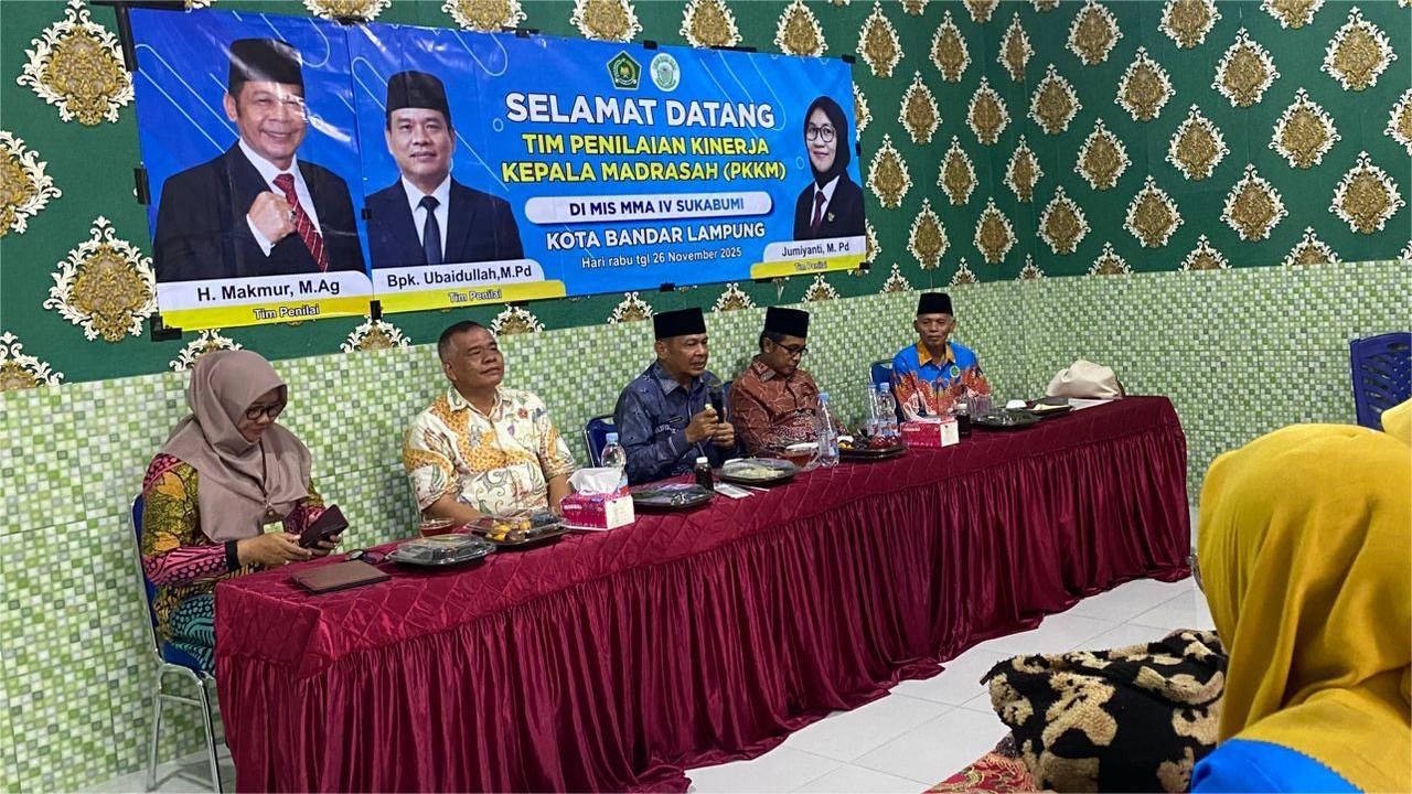 Kemenag Kota Bandar Lampung Dorong Penguatan Mutu dan Profesionalisme melalui PKKM Kepala Madrasah