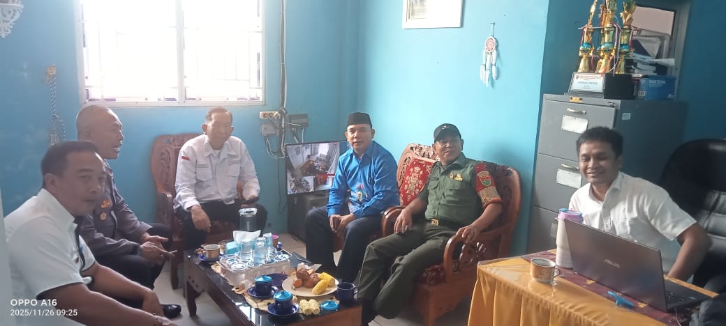 *Kepala KUA Rebang Tangkas Hadiri Rapat Koordinasi Lintas Sektoral Bersama Uspika.
