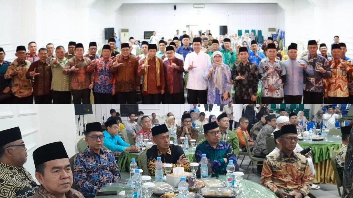 Farid Wajedi Hadiri Kunjungan dan Pembinaan ASN oleh Menteri Agama RI di Kanwil Kemenag Lampung