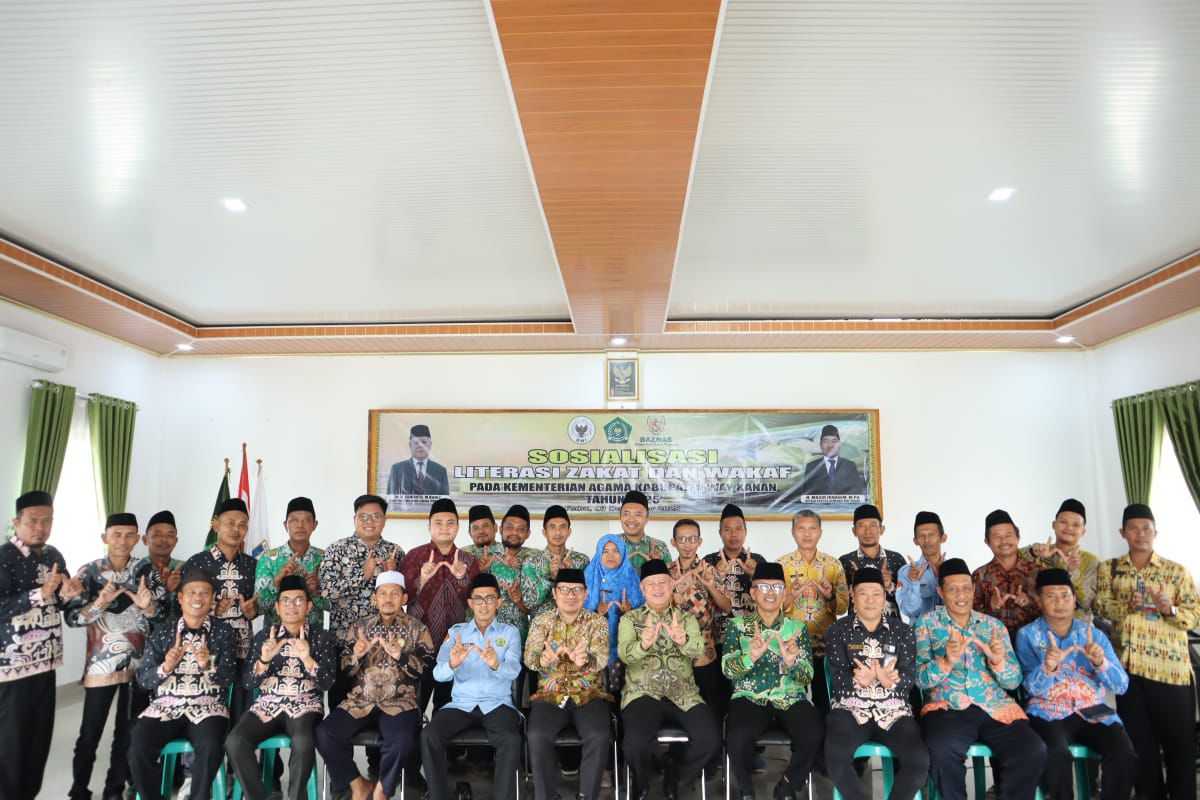 Kemenag Way Kanan Perkuat Literasi Zakat dan Wakaf Melalui Sosialisasi Tahun 2025