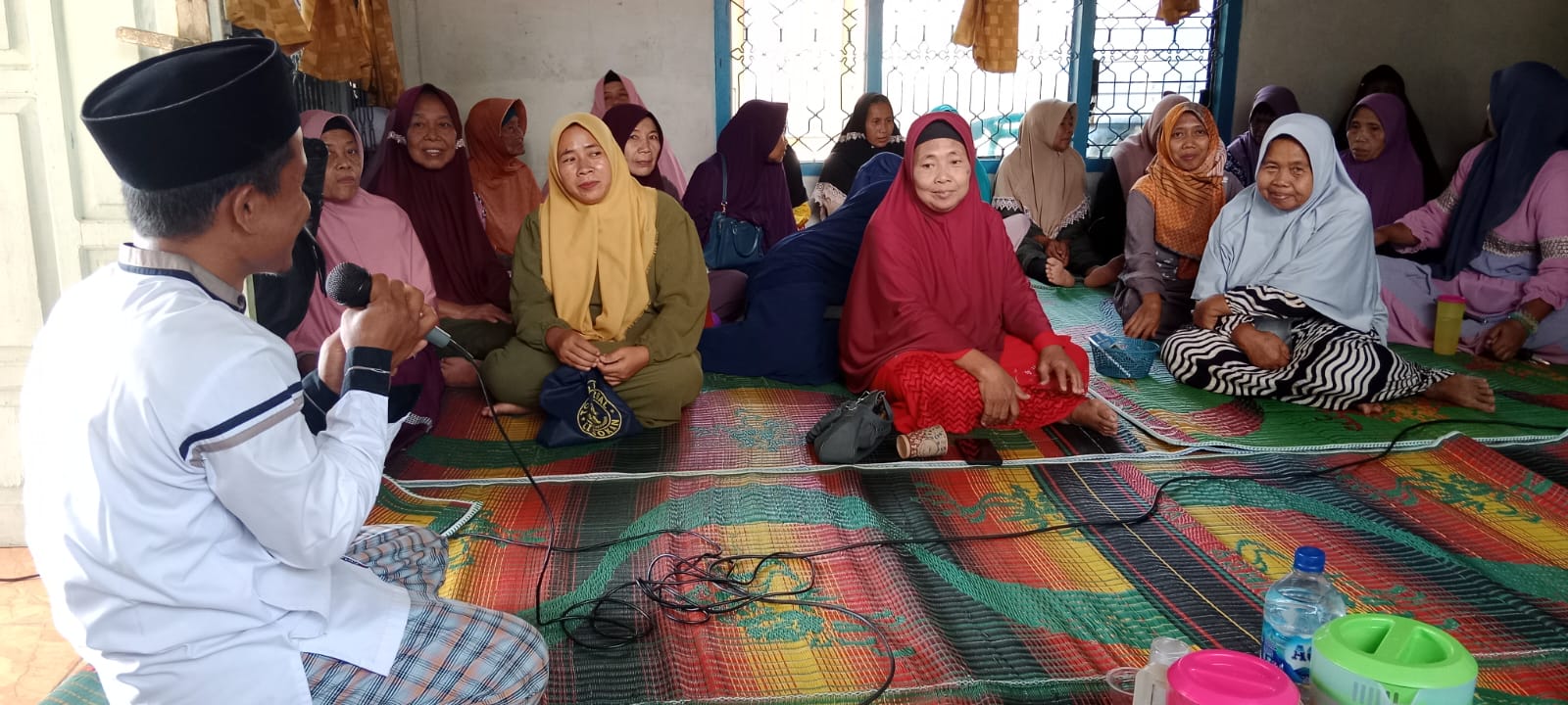 Penyuluh KUA Buay Bahuga Tekankan Pentingnya Menjaga Hati dalam Penyuluhan di MT Al Hidayah