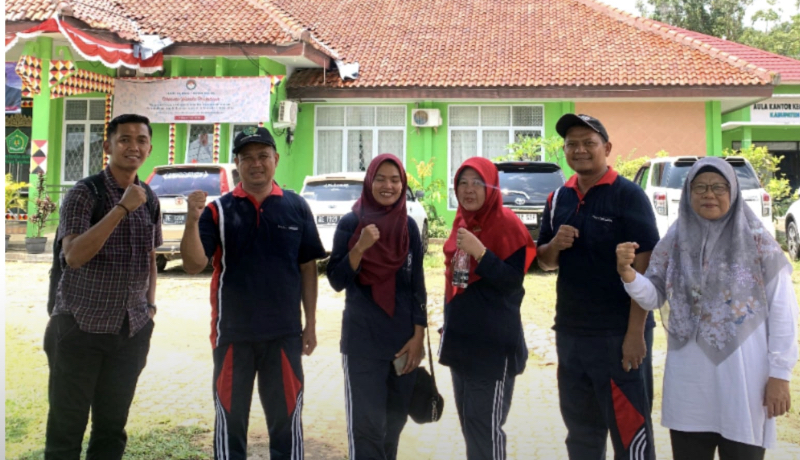Guru MTsN 2 Tanggamus Raih Juara 3 pada Fun Games Bulu Tangkis Hari Amal Bakti Kemenag