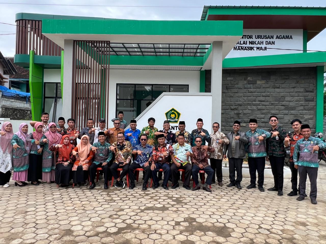 Tasyakuran Gedung Baru KUA Talang Padang, Perkuat Komitmen Pelayanan Keagamaan