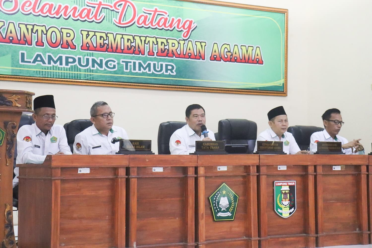 Awali Kepemimpinan, Marwansyah Ajak ASN Kemenag Lampung Timur Berlari Bersama Menuju Layanan Berdampak