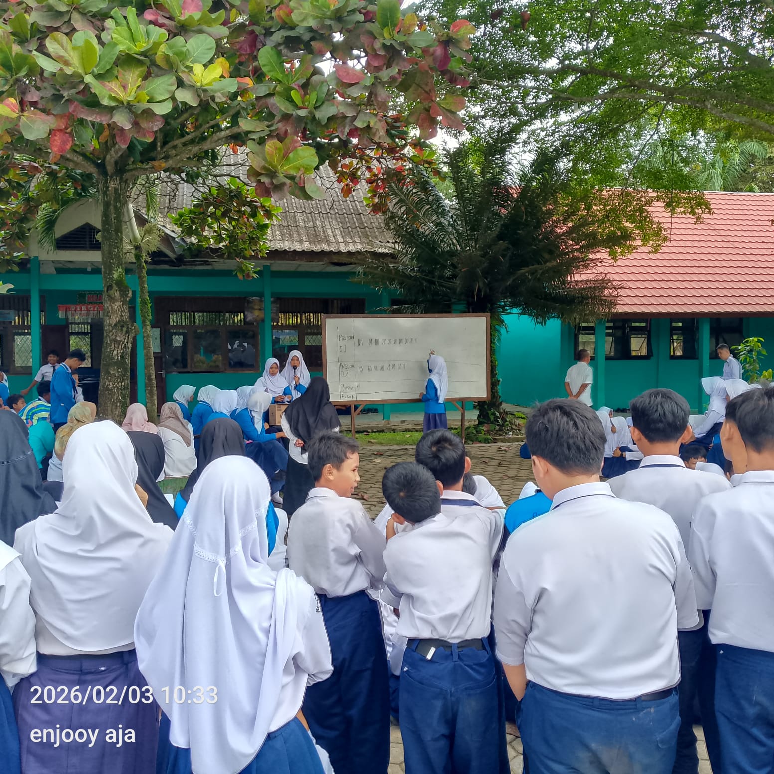 MTsN 1 Mesuji Gelar Pemilihan Ketua OSIM, Hamid Ridho–Nadhif Terpilih