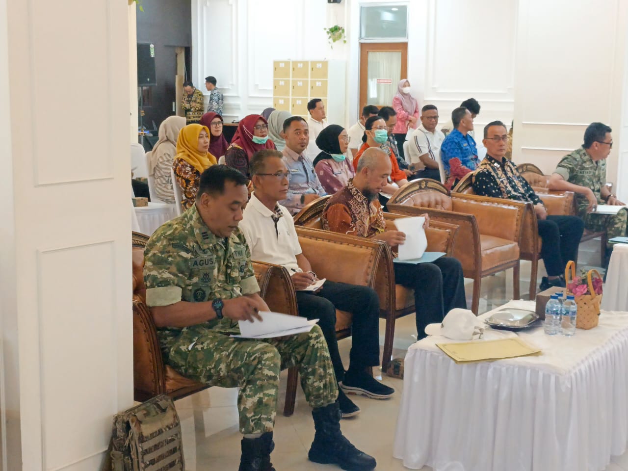 Kepala Kemenag Pesawaran Hadiri Rakernis TMMD Ke-127 Kodim 0421/Lamsel