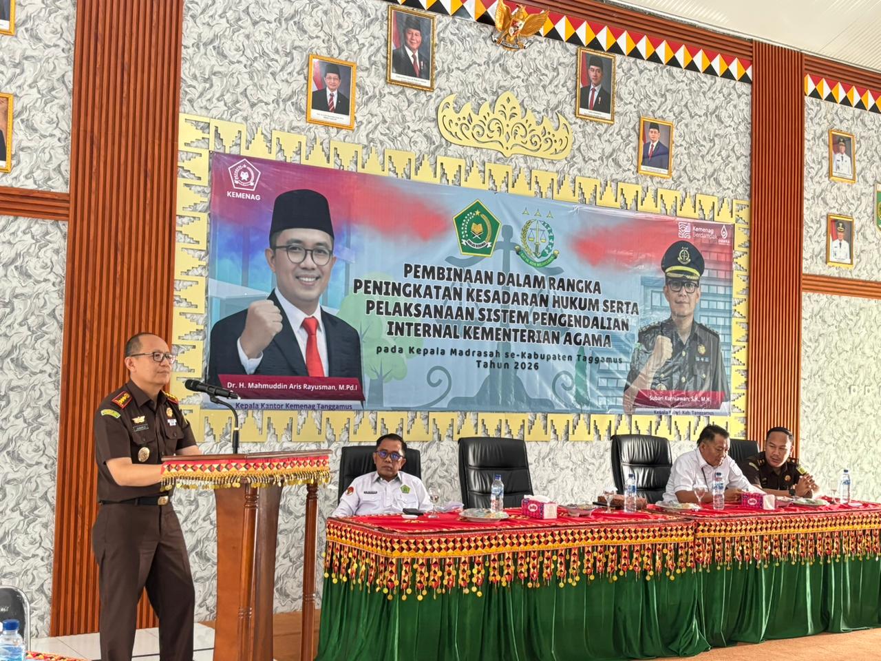 Kemenag Tanggamus Gandeng Kejari, Tingkatkan Kesadaran Hukum Kepala Madrasah
