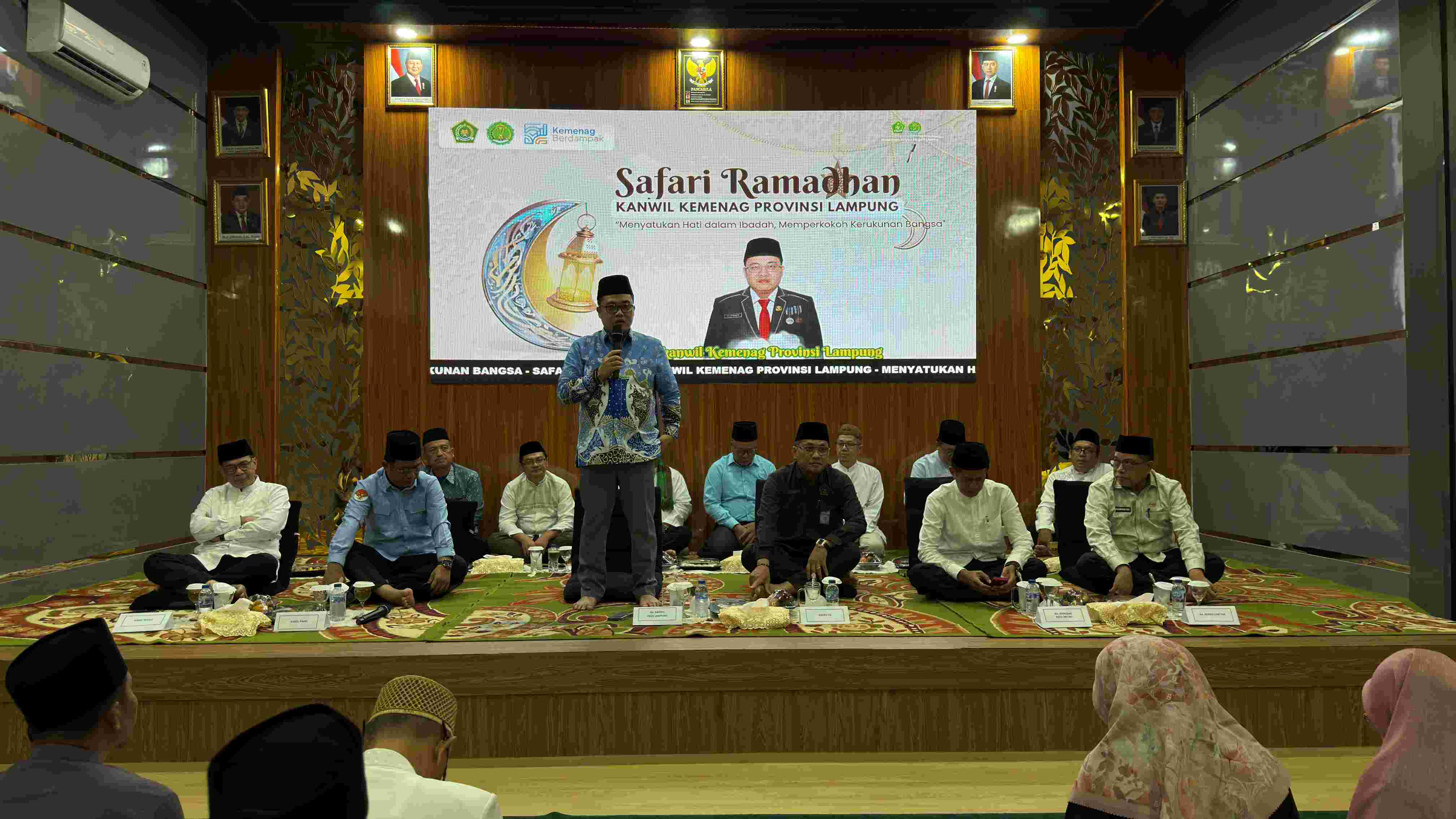 Safari Ramadan Kanwil Kemenag Lampung, Kemenag Kota Metro Perkuat Silaturahmi, Ukhuwah dan Sinergi