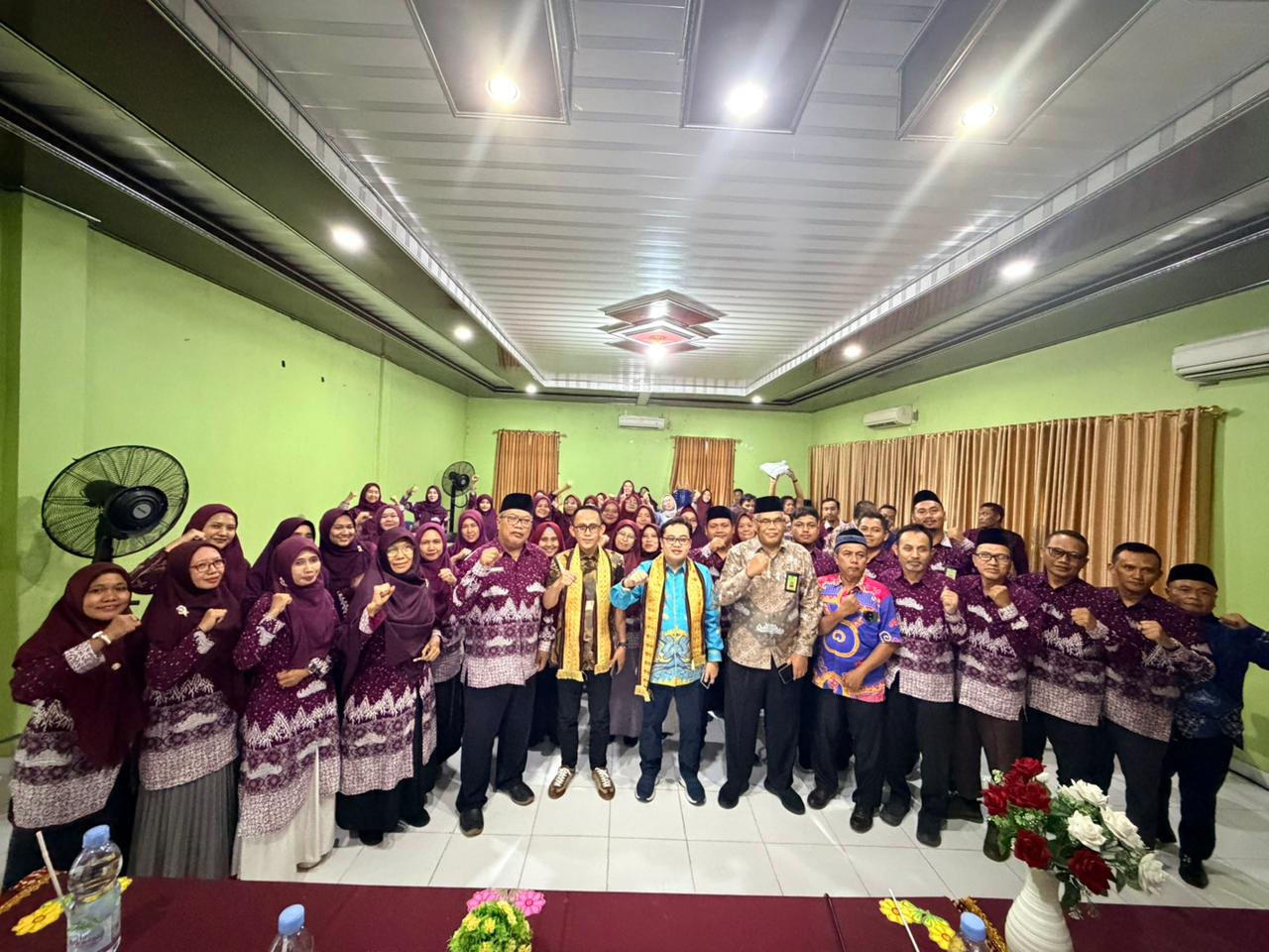 Kanwil Kemenag Lampung Laksanakan Monev dan Pembinaan di MAN 1 Lampung Tengah