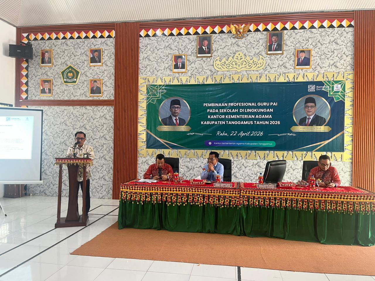 Kemenag Tanggamus Terima Kunjungan Tim Kanwil Lampung untuk Monev dan Pembinaan Profesional Guru PAI 2026