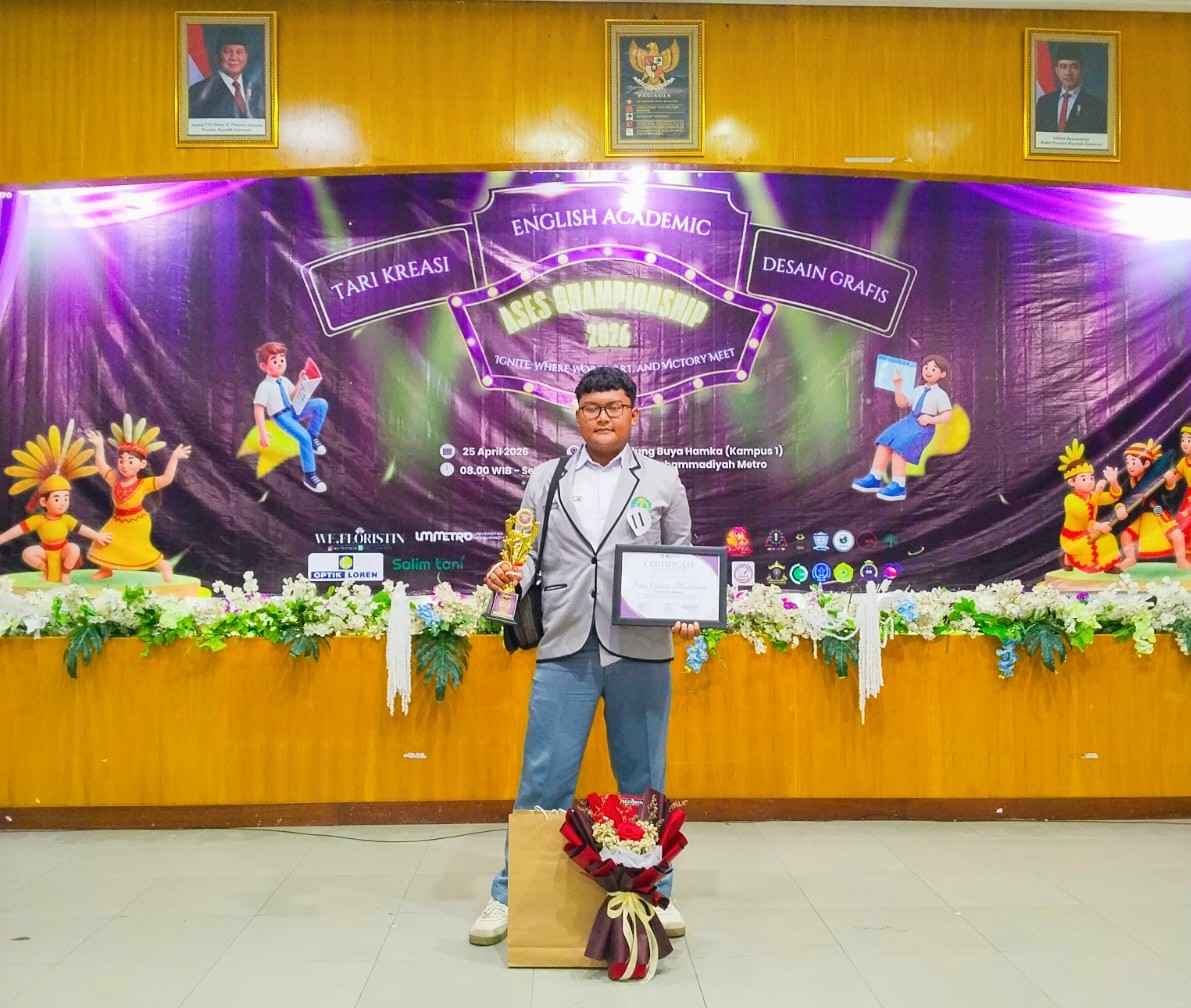 Siswa MAN 1 Metro Raih Juara 1 Best Speaker Pada English Competition Tingkat Provinsi