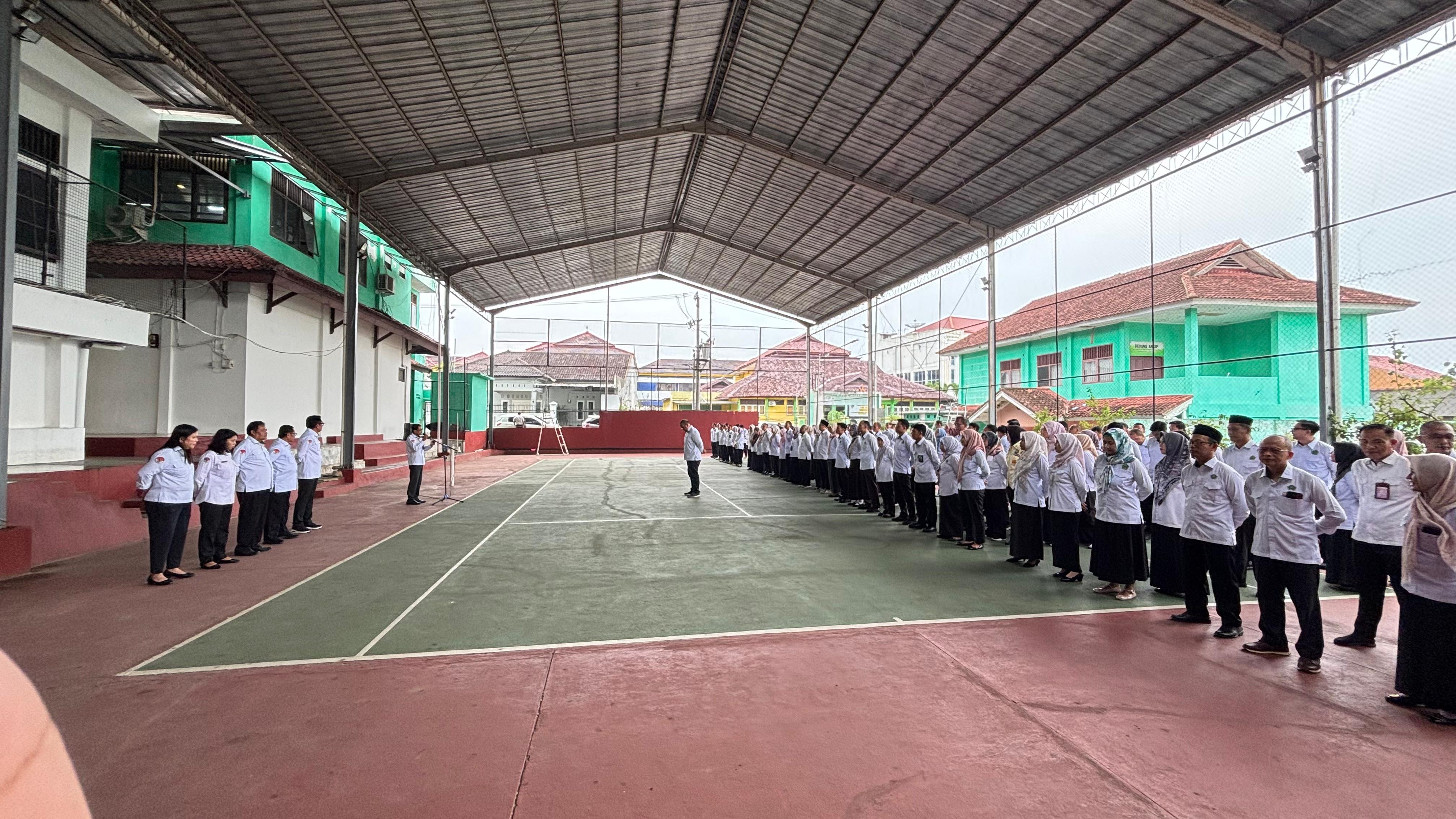 Awali Pekan, Kepala Bidang Bimas Hindu Jumadi Tekankan Nilai BerAKHLAK Dan Adaptasi Teknologi Bagi ASN