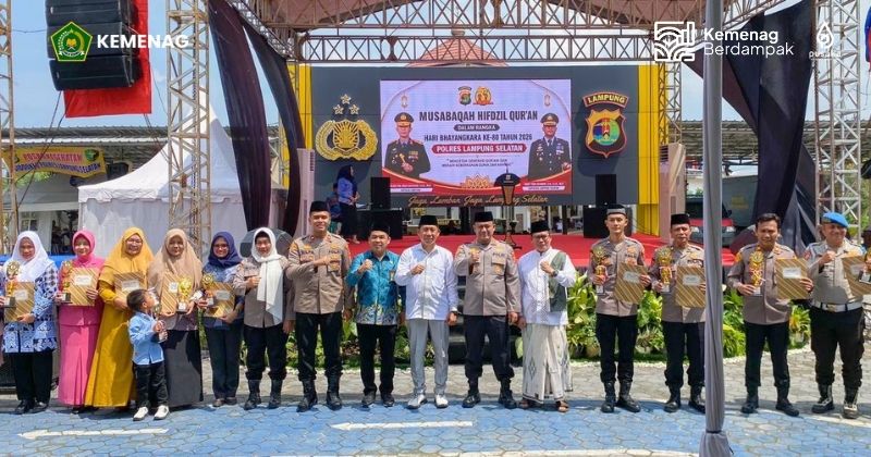 Kemenag Lampung Selatan Apresiasi Polres Gelar MHQ Hari Bhayangkara