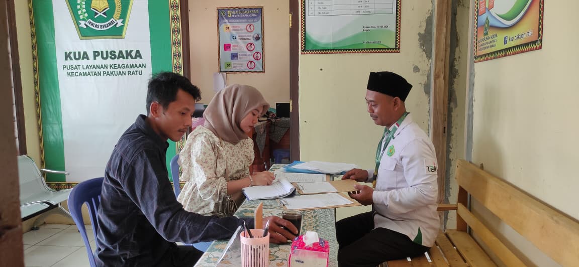 Pelayanan Presisi KUA Pakuan Ratu, Berkas Nikah Catin Diverifikasi Secara Menyeluruh