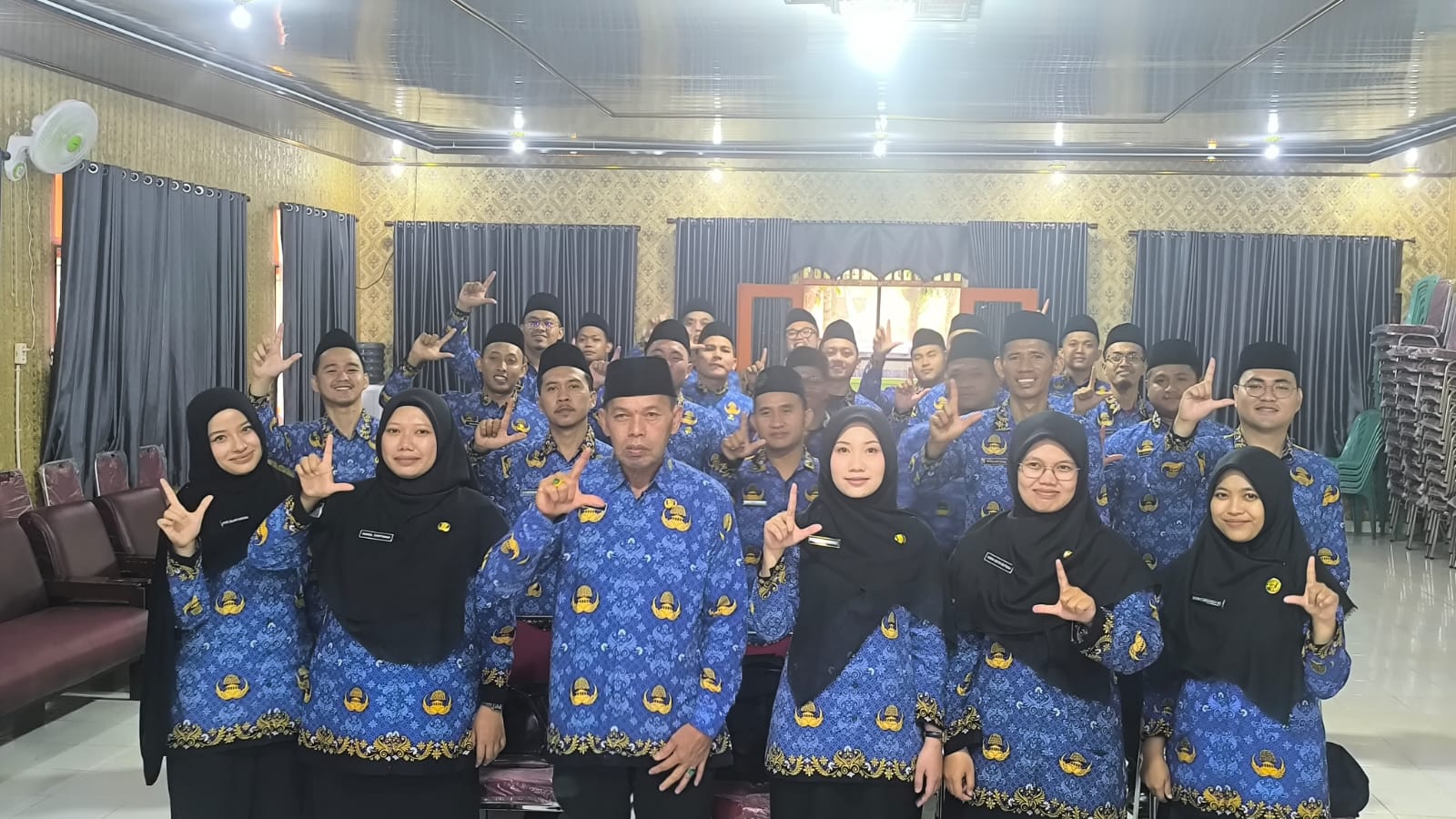 25 Pegawai Baru Kemenag Lambar Resmi Di Lantik, Kankemenag Lambar Harapkan ASN Jadi Teladan Masyarakat