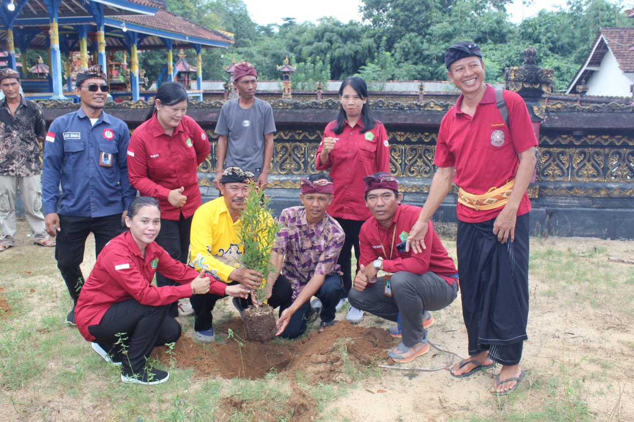 Tanam Pohon Dan Lepas Satwa, Penyelenggara Hindu Bersama Pokjaluh Wujudkan Green Dharma