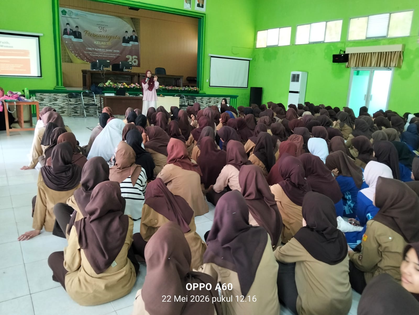 MAN 2 Bandar Lampung Gelar Program Keputrian "Muslimah Goals", Teladani Karakter Khadijah R.A.