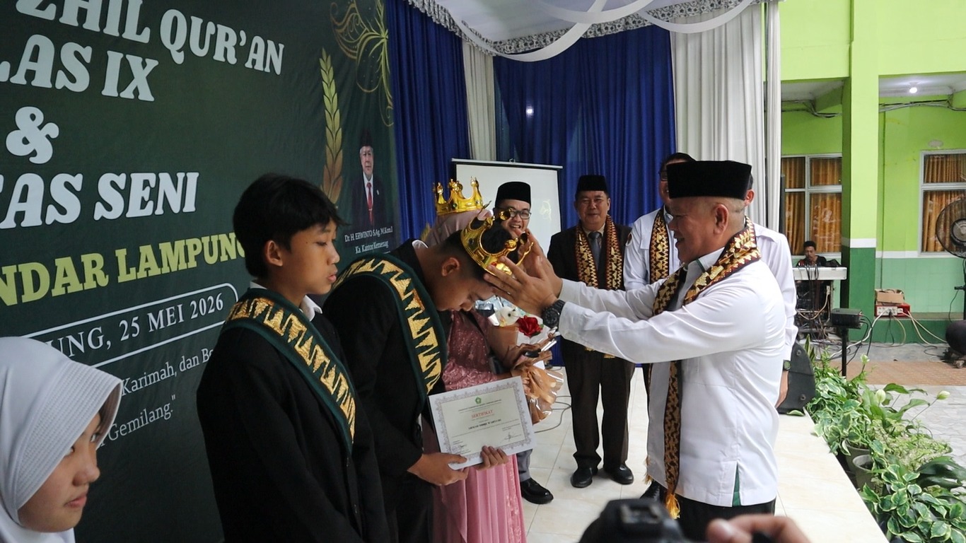 Erwinto: Haflah Hifzil Qur’an MTsN 1 Bandar Lampung Perkuat Identitas Madrasah Di Tengah Persaingan Pendidikan