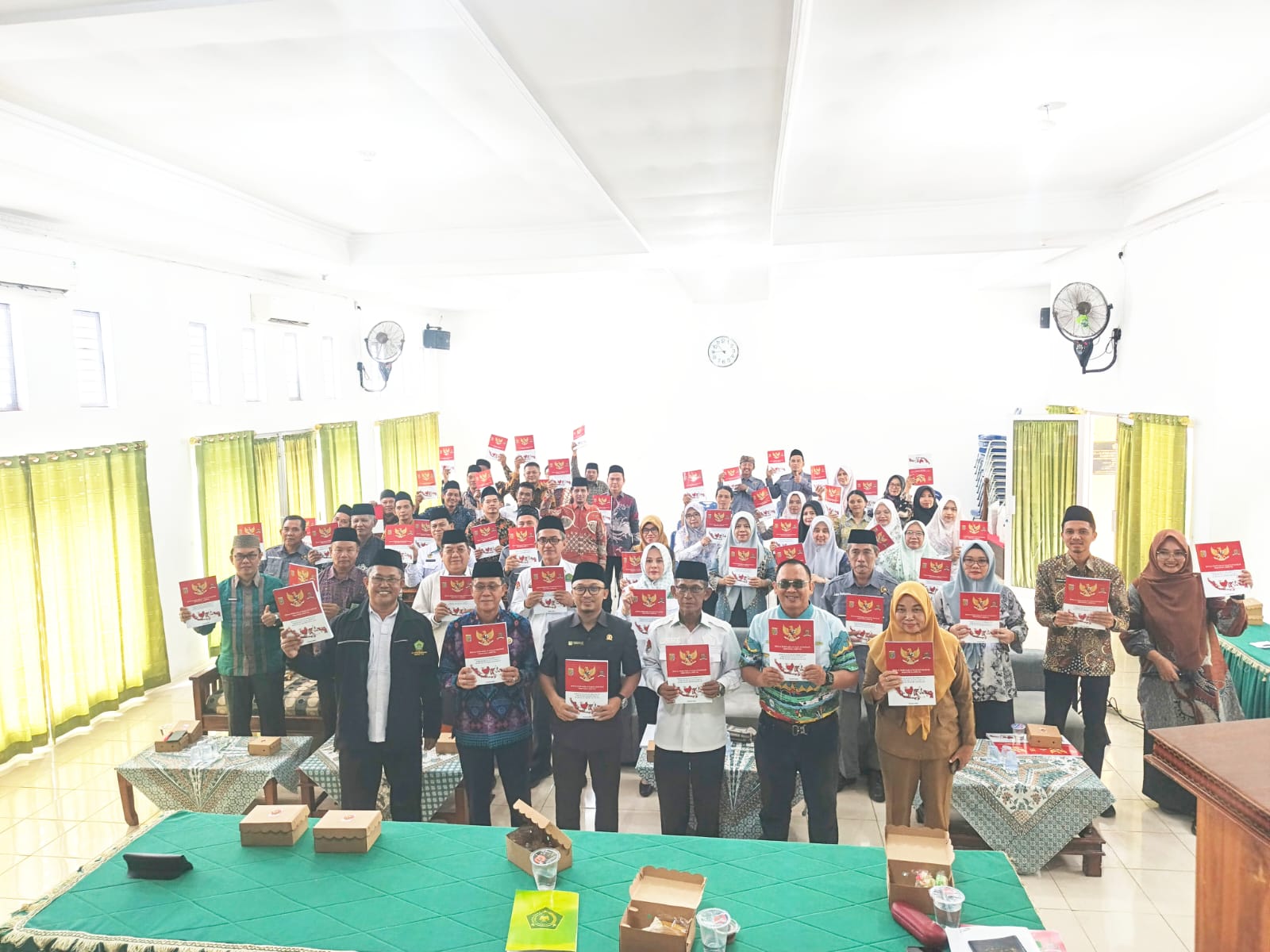 Ka. Kemenag Pesawaran Apresiasi  Pembinaan Ideologi Pancasila Dan Wawasan Kebangsaan Di Kabupaten Pesawaran