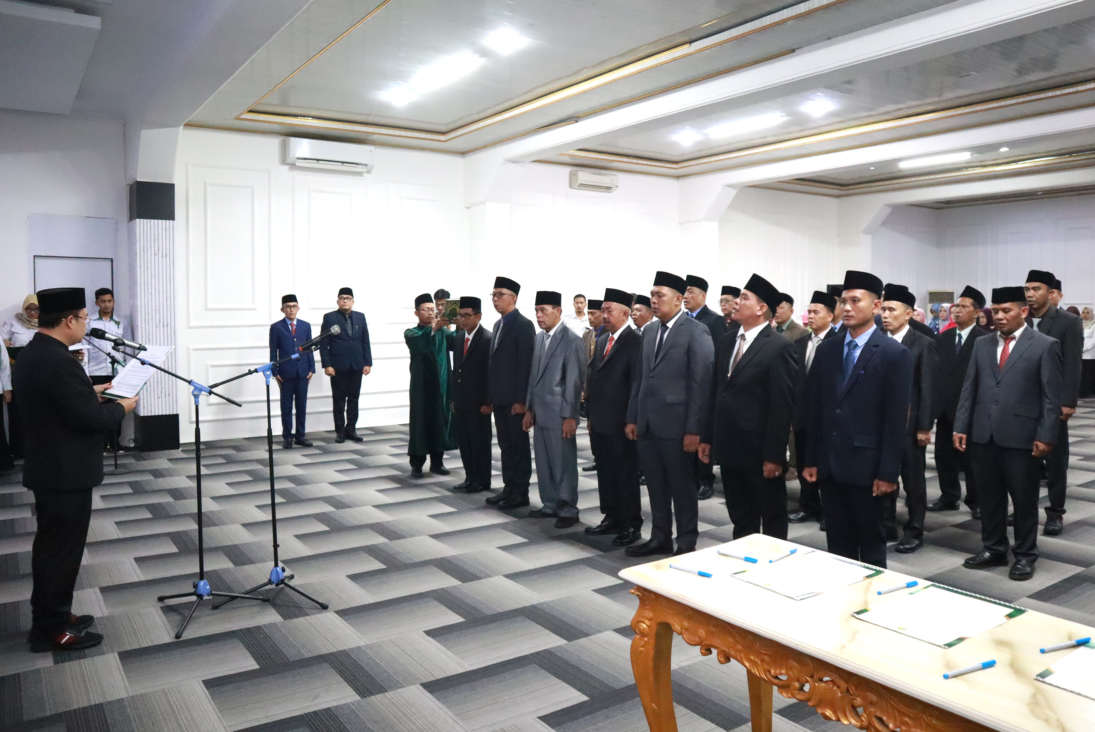 Lantik 23 Pejabat, Kakanwil Kemenag Lampung: Jabatan Adalah Amanah