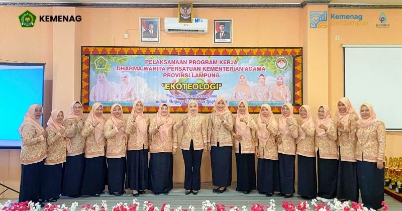 DWP Kemenag Lampung Selatan Ikuti Program Ekoteologi Tingkat Provinsi, Perkuat Peran Perempuan Dalam Pelestarian Lingkungan