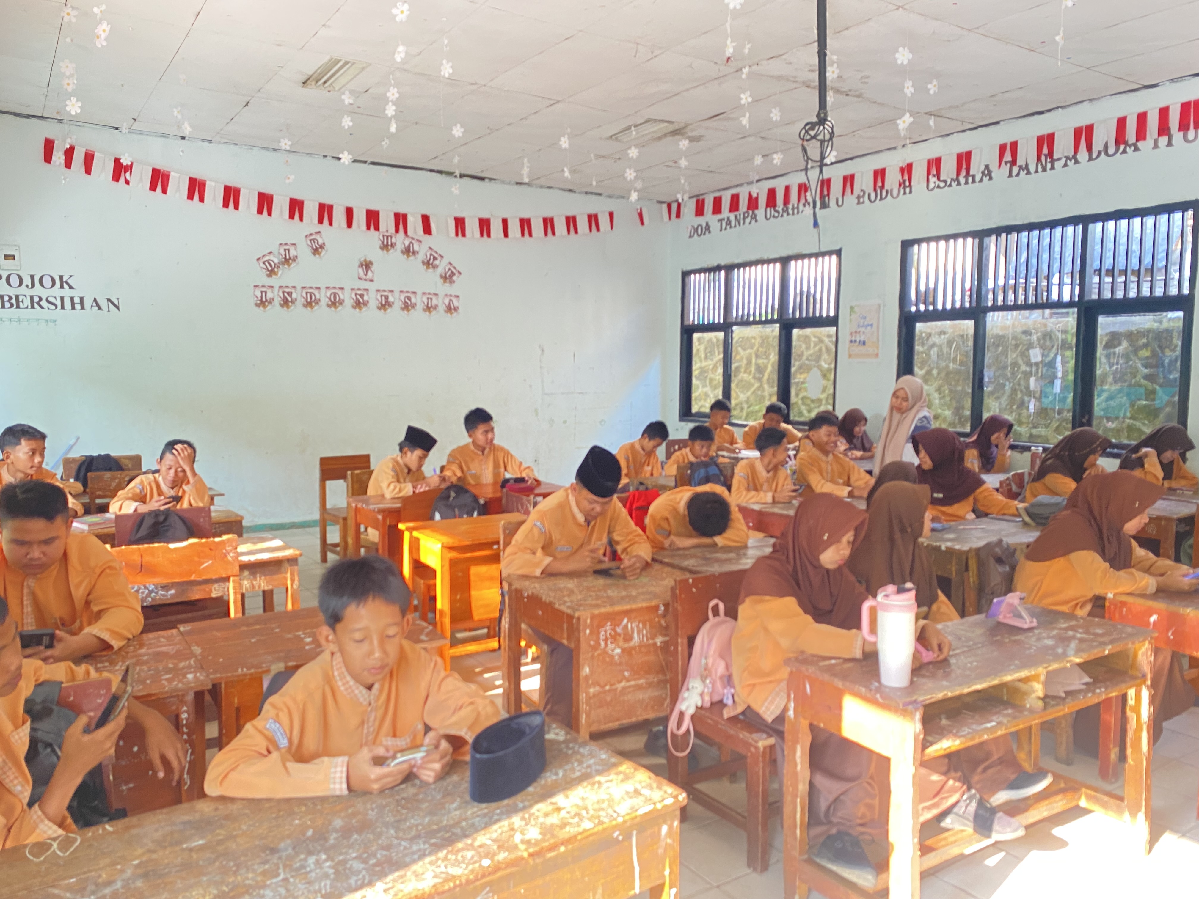 ASAS Genap Tahun Ajaran 2025/2026 Di MTsN 2 Tanggamus Berjalan Lancar