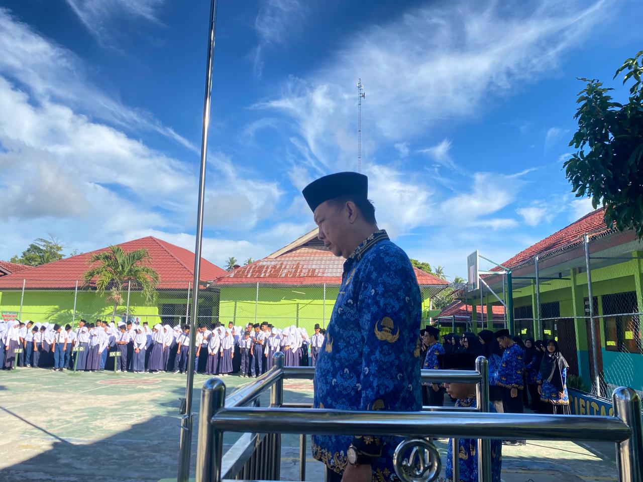 Kobarkan Semangat Pancasila, MTsN 2 Tanggamus Gelar Upacara Hari Lahir Pancasila 2026