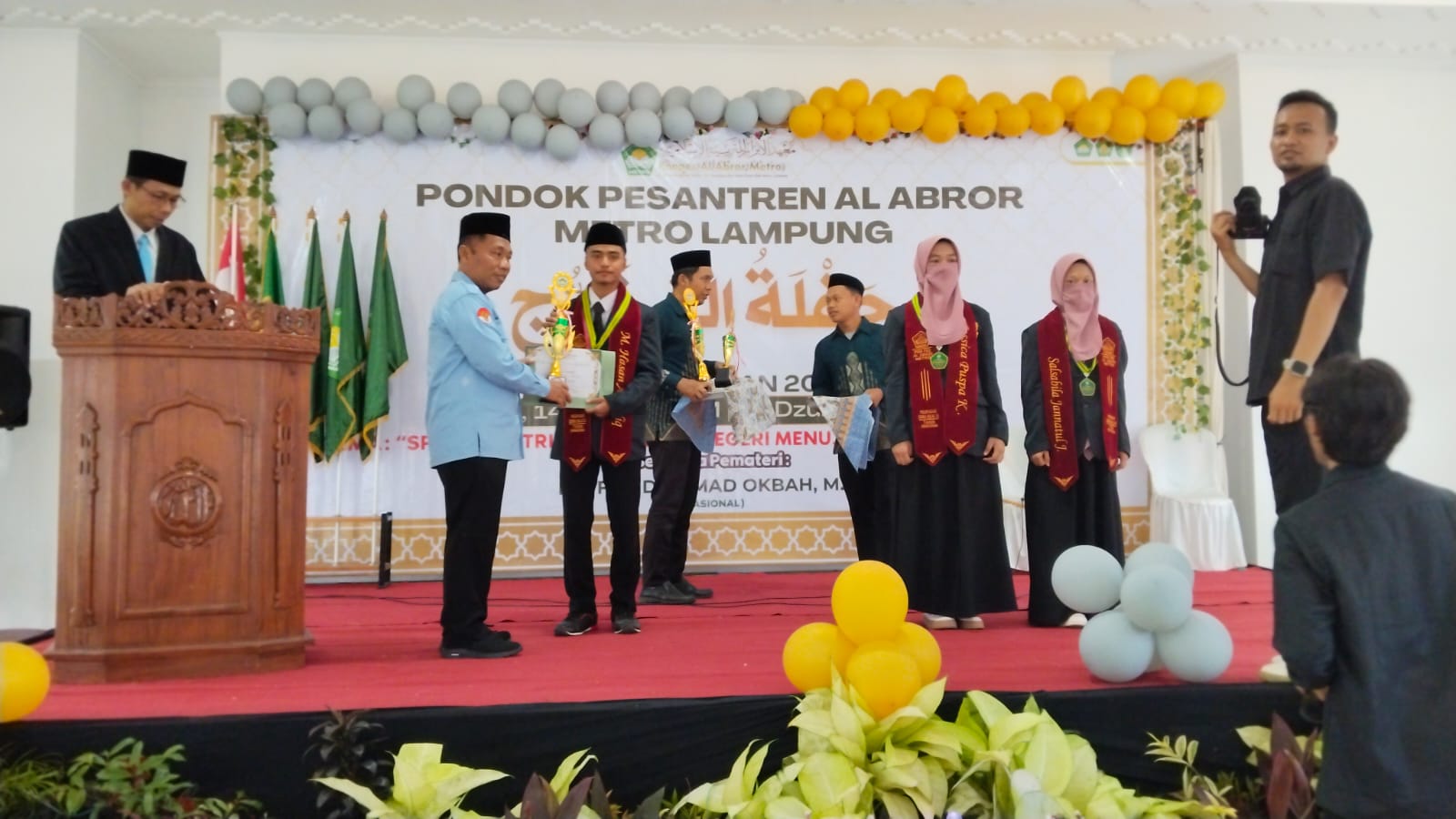 Kemenag Metro Hadiri Haflah Takharruj Pondok Pesantren Al-Abror Metro