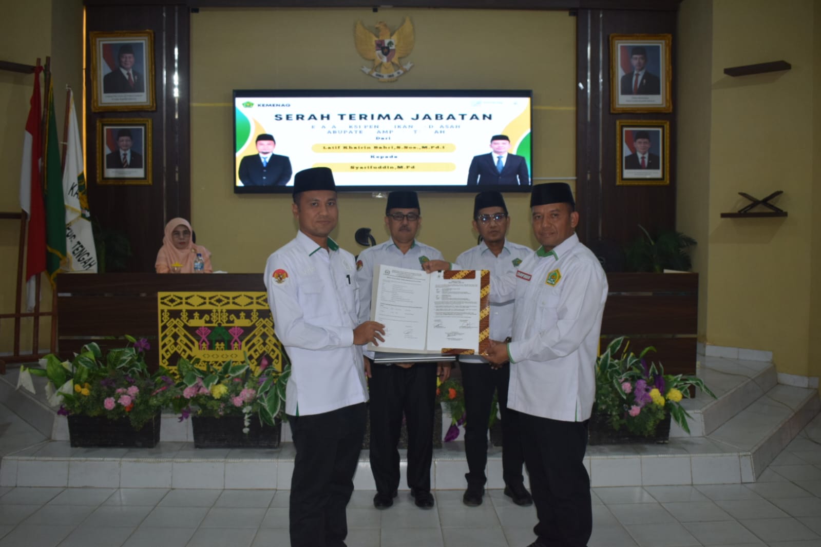Tongkat Estafet Penmad Berganti, Kemenag Lampung Tengah Siapkan Energi Baru Untuk Madrasah