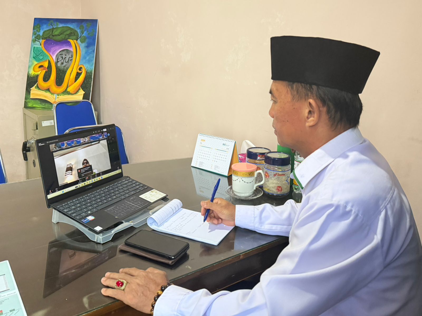 Optimalisasi Tata Kelola Zakat, Kemenag Mesuji Ikuti Sosialisasi KMA Nomor 608 Tahun 2026